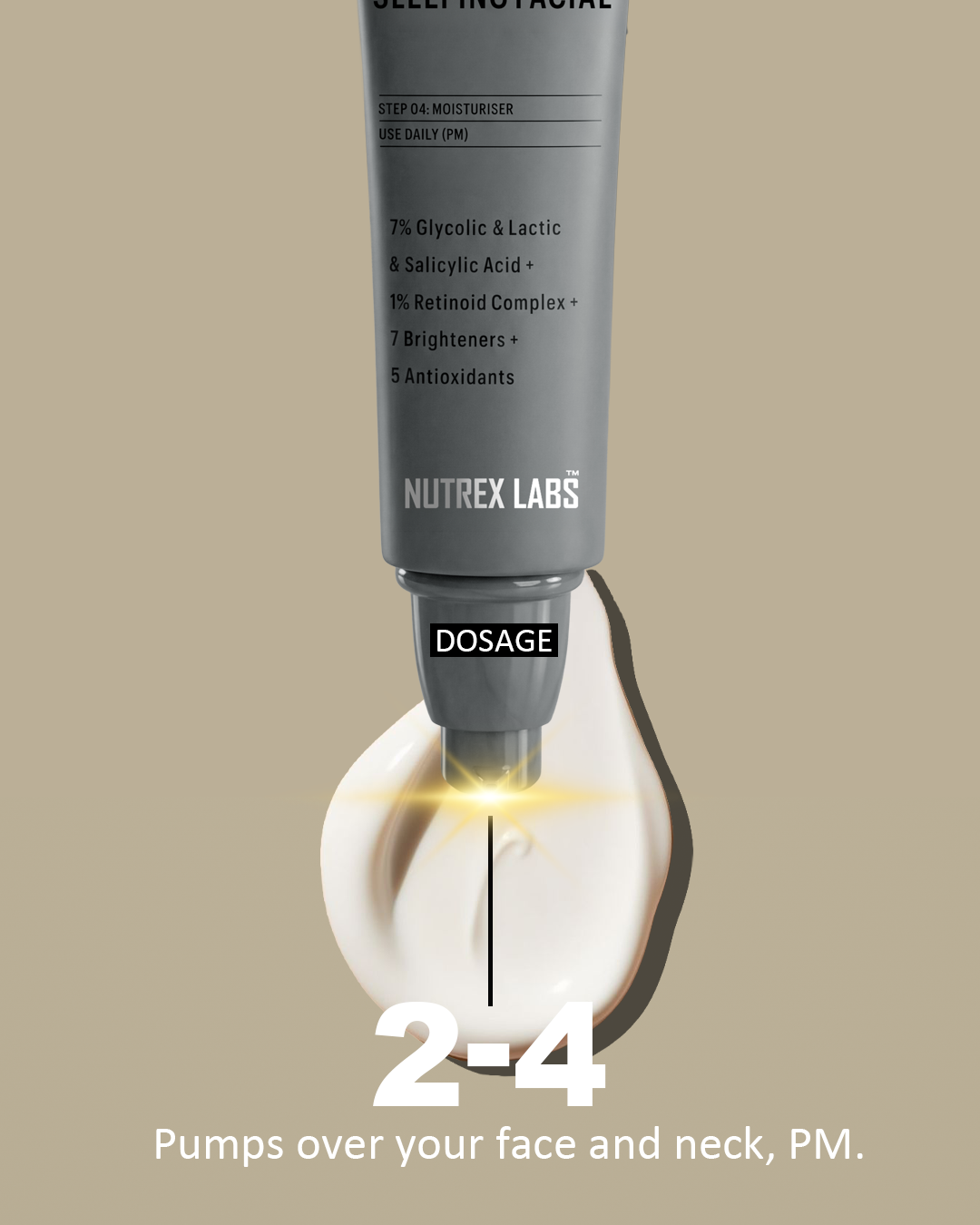 Multi Acids & Retinoid Brightening Sleeping Facial