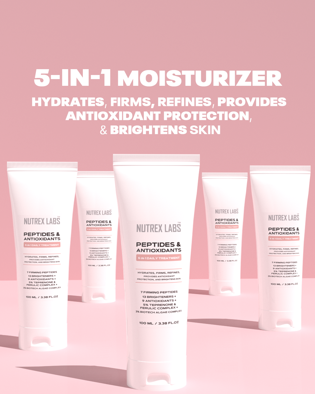 PEPTIDES & ANTIOXIDANTS 5-in-1 DAILY TREATMENT