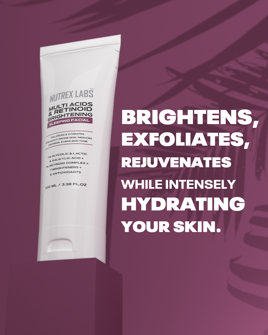 Multi Acids & Retinoid Brightening Sleeping Facial