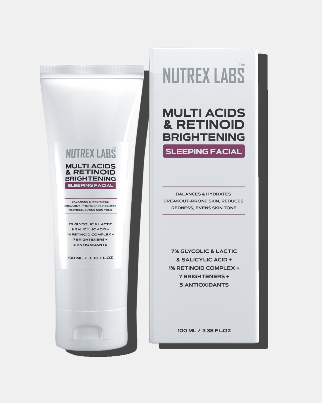 Multi Acids & Retinoid Brightening Sleeping Facial