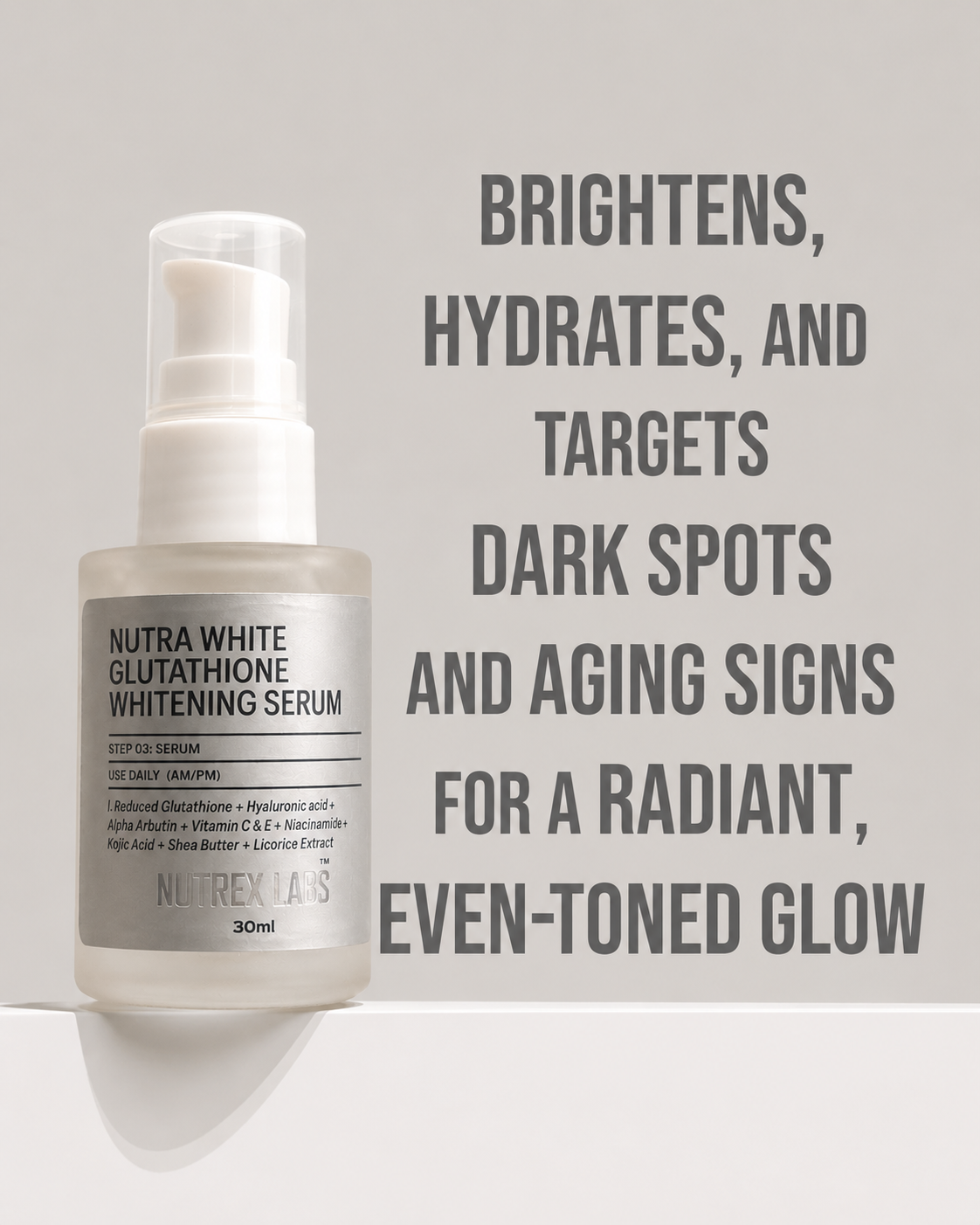Nutra White Glutathione Whitening Serum