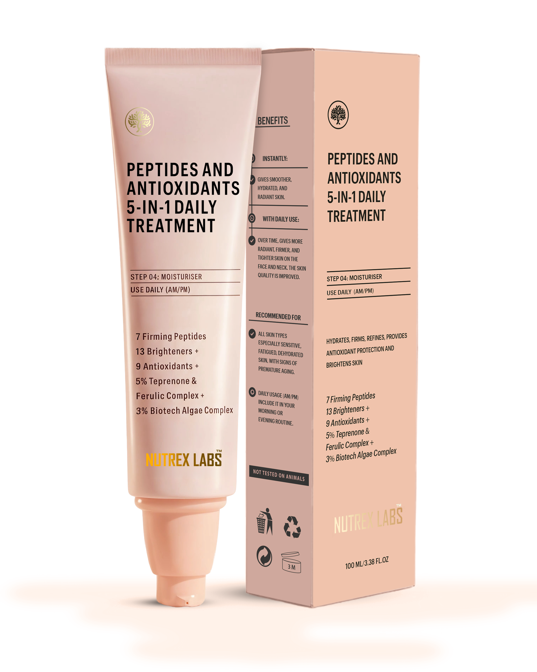 PEPTIDES & ANTIOXIDANTS 5-in-1 DAILY TREATMENT