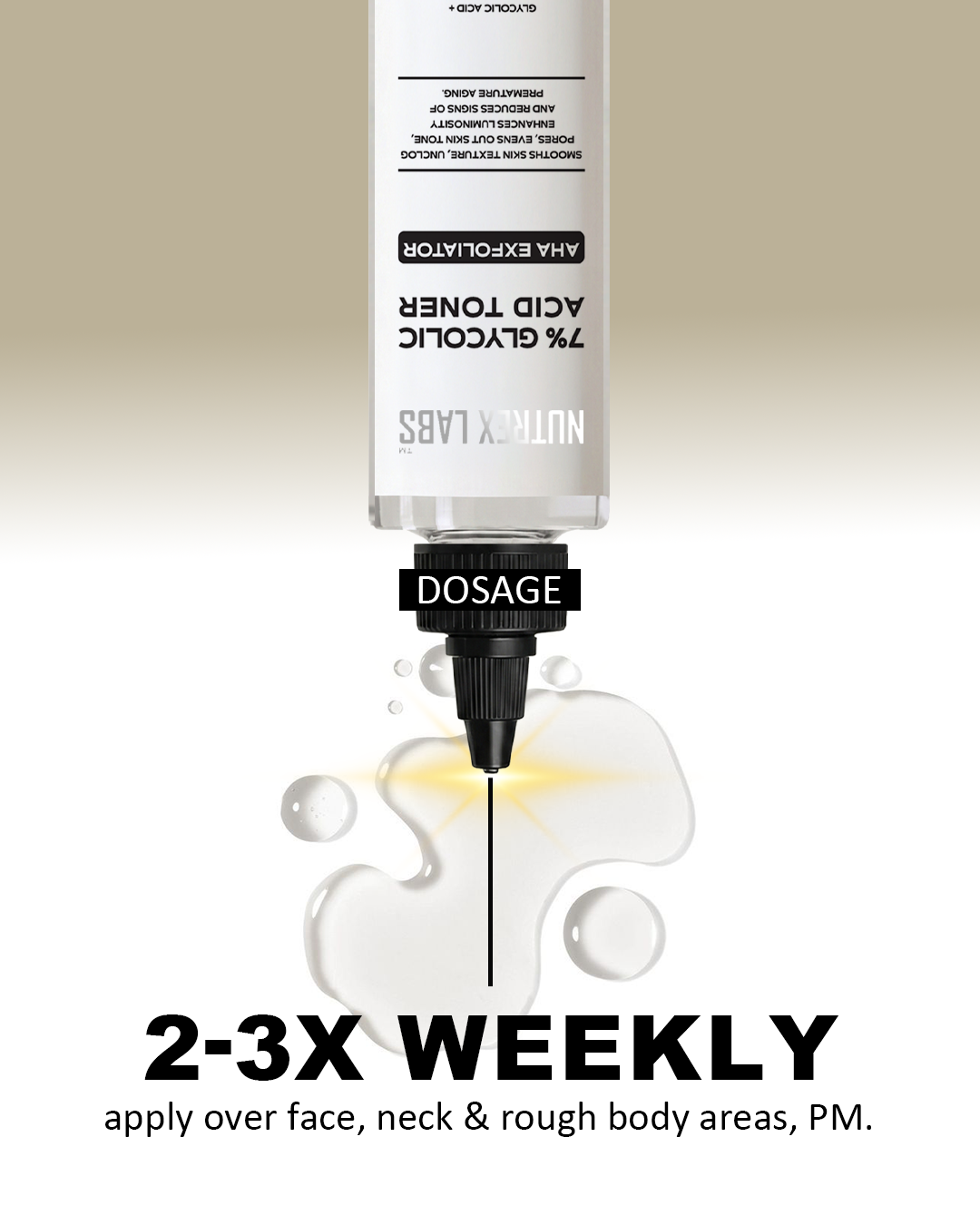 7% Glycolic Aha Exfoliator Acid Toner
