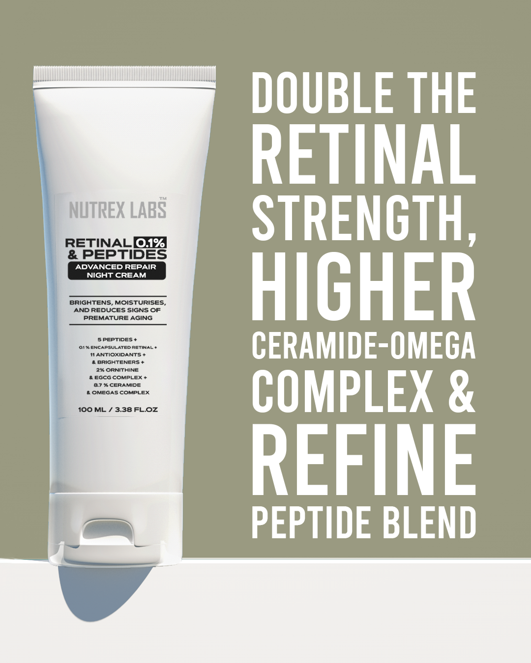 RETINAL 0.1% & PEPTIDES ADVANCE REPAIR NIGHT CREAM