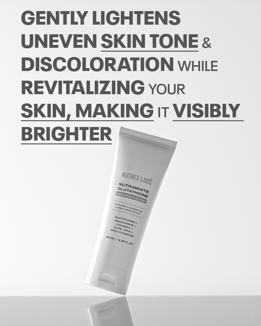 Nutrawhite Glutathione Brightening Facewash