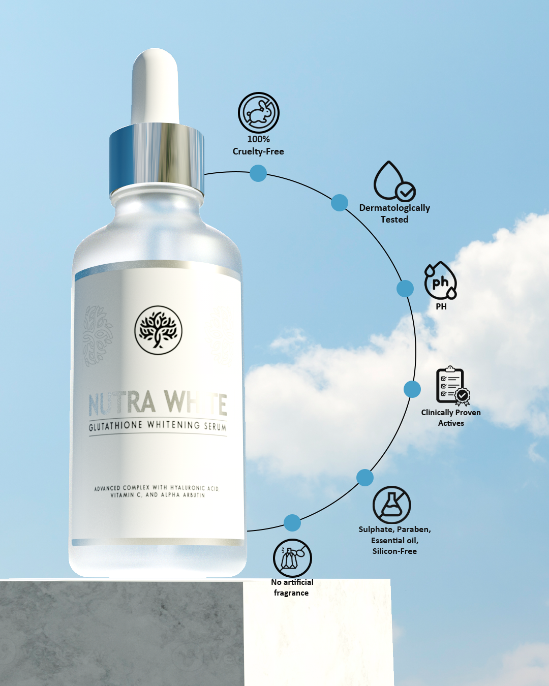 Nutra White Glutathione Whitening Serum