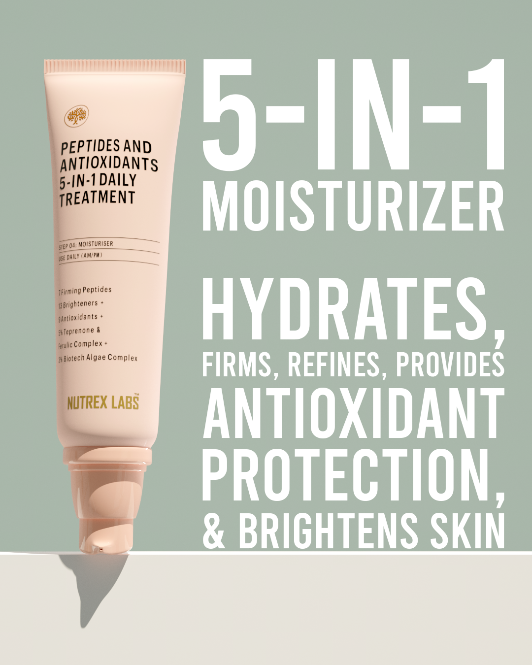 PEPTIDES & ANTIOXIDANTS 5-in-1 DAILY TREATMENT