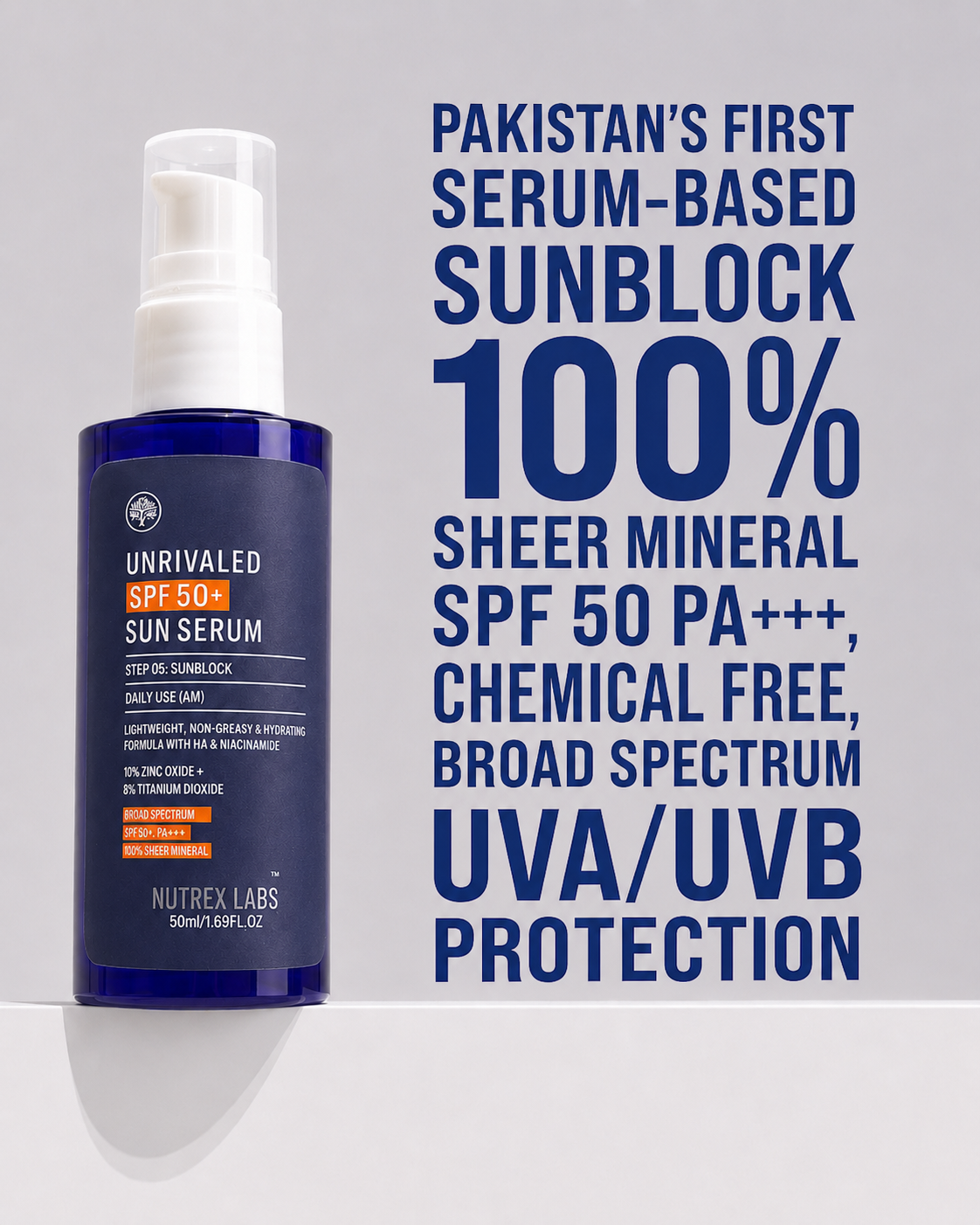 Nutrex Sun SPF 50+ 100% Sheer Mineral Sunblock
