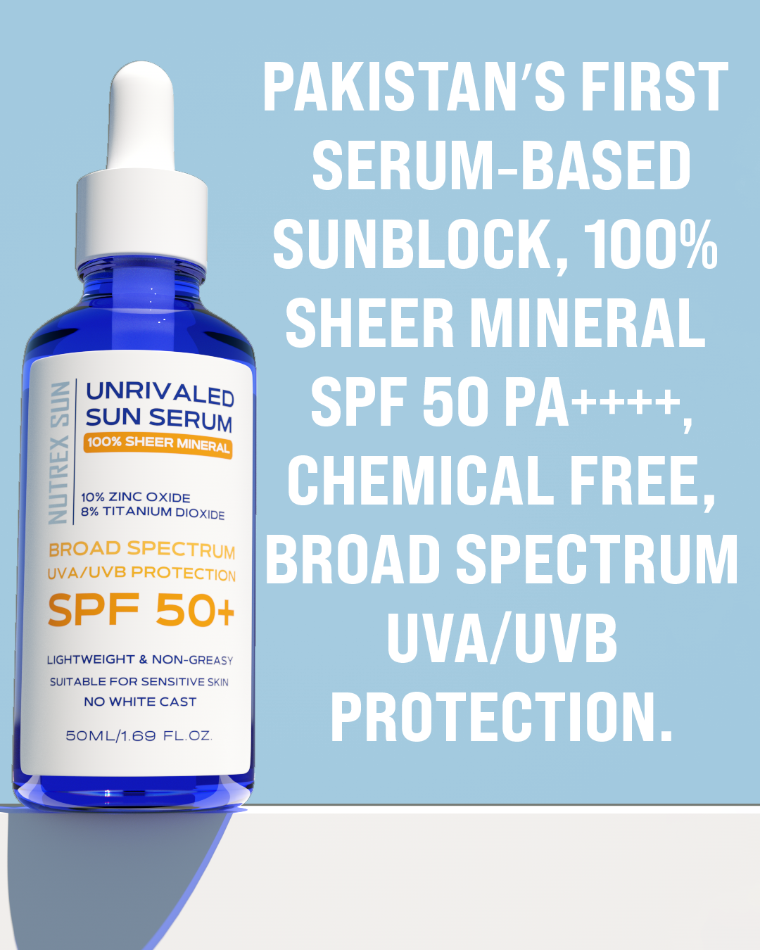 Nutrex Sun SPF 50 - 100% Sheer Mineral Sunscreen
