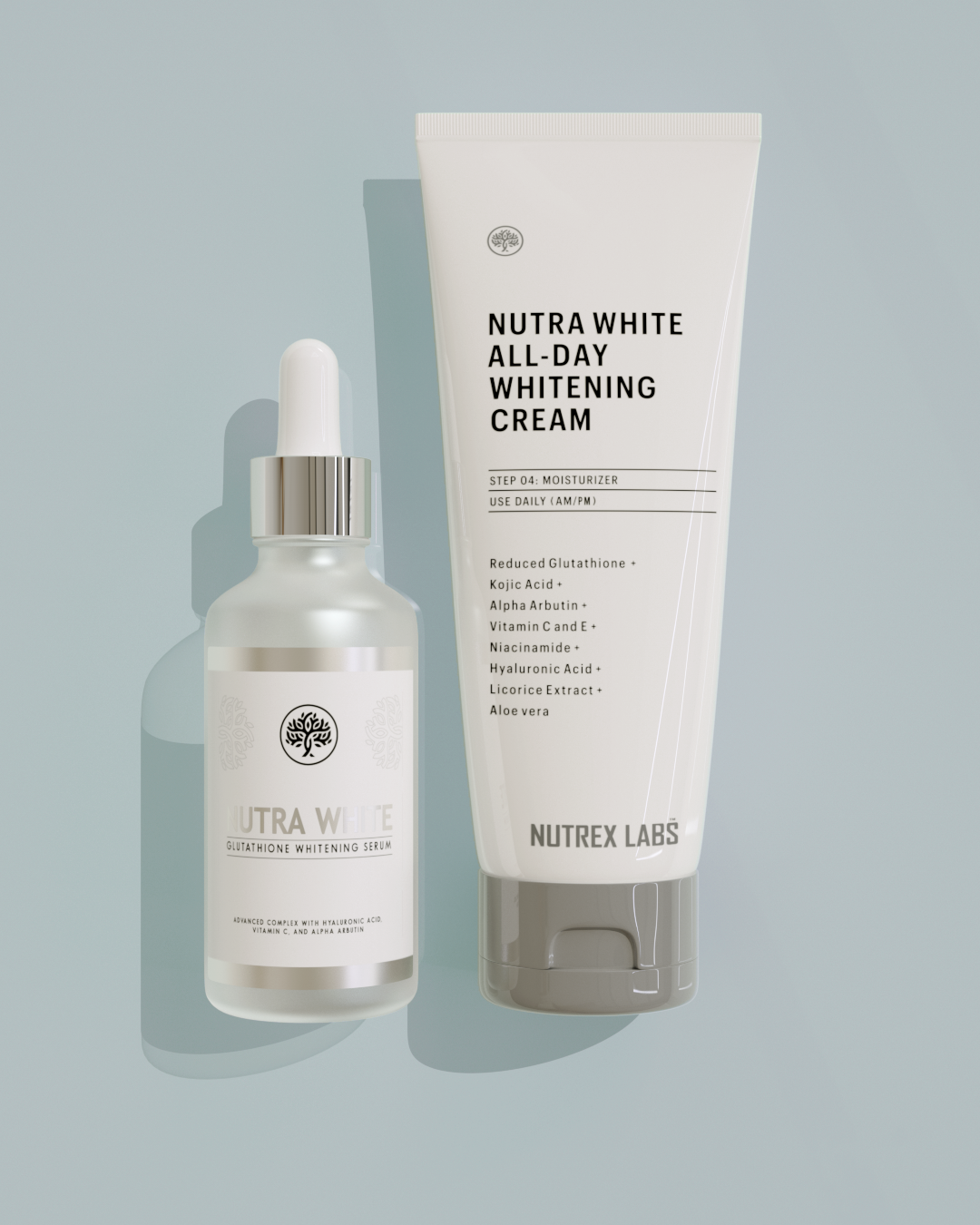 Nutra White All-Day Whitening Cream + Serum