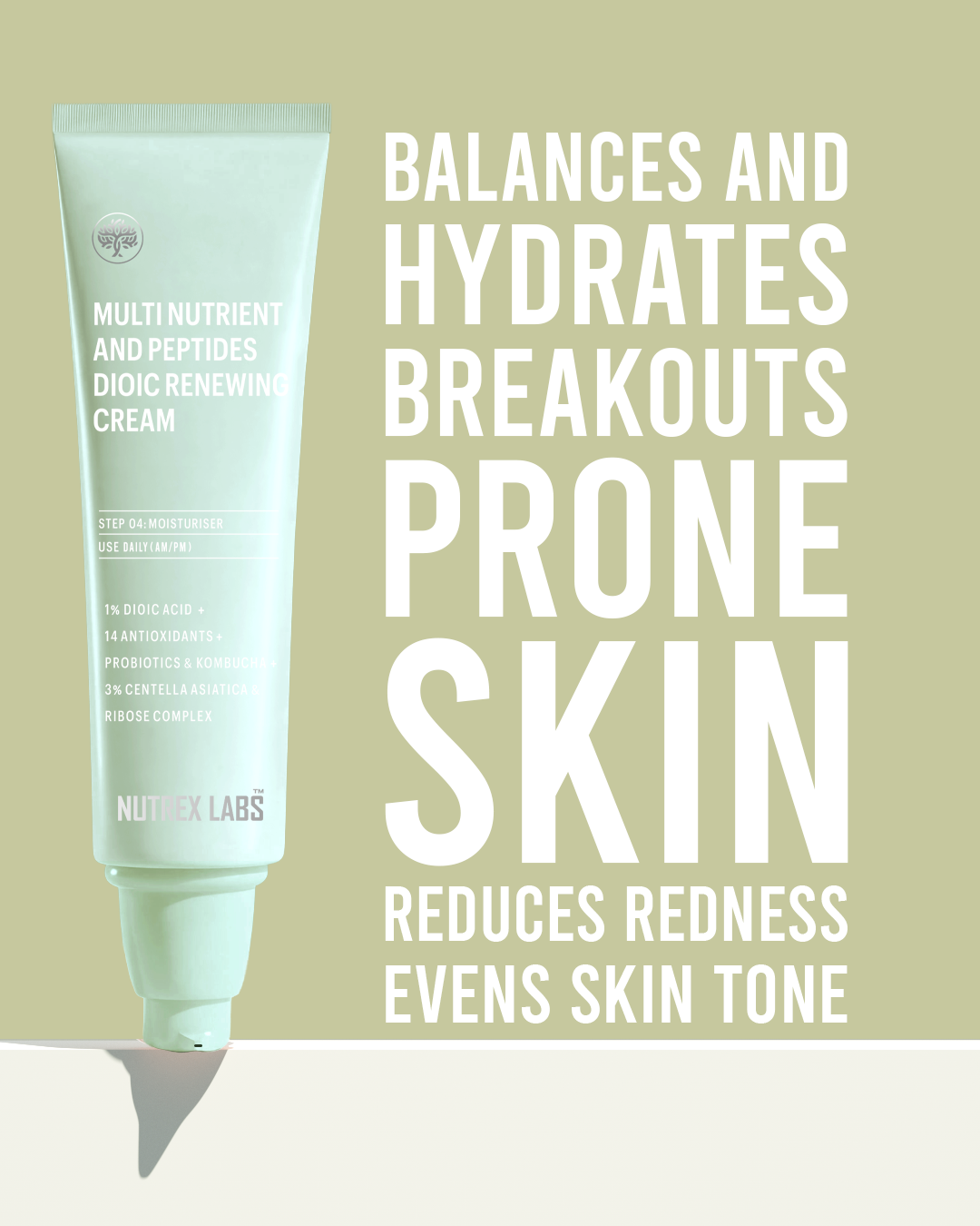 Multi Nutrient and Peptides Dioic Renewing Cream