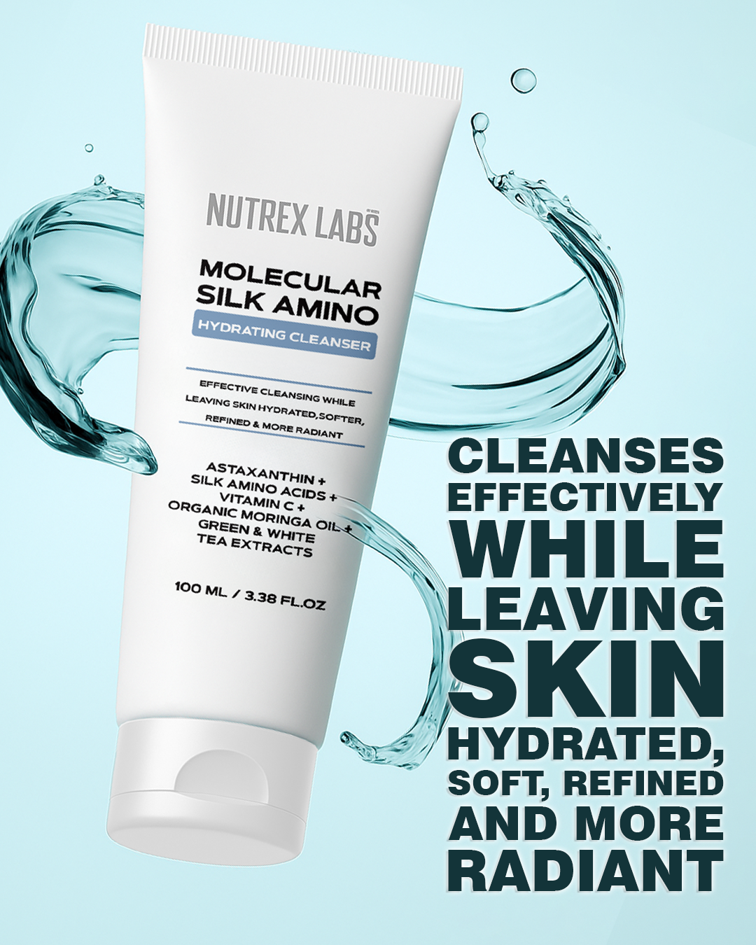 Molecular Silk Amino Hydrating Cleanser