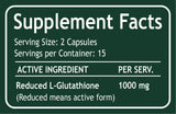 NutraWhite Glutathione Whitening Capsules - 30 Capsules (15 Day Dose)